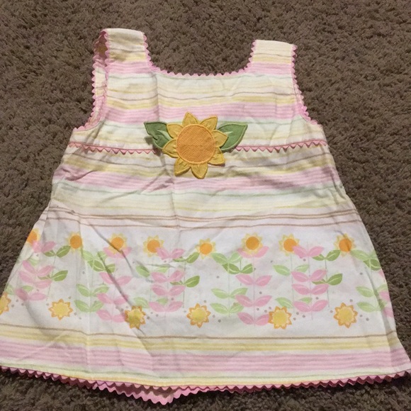 Ensemble Gymboree Fille Taille 5 – Haut + Jupe Marron – Thème Tournesol – Excellent état
